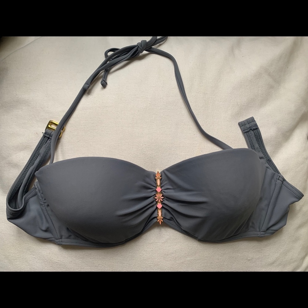 Neon emblem Gray Bikini Too
